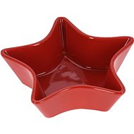 H&L Star bowl, porcelain, red - Small Bowl