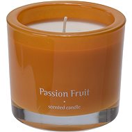 H&L Scented candle in glass Bougie 9 cm, Pasion Fruit, yellow - Candle
