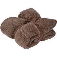 H&L Soft plush blanket Taupe, 130 × 170 cm - Blanket