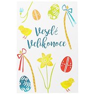 Velikonoční pohlednice - Přání