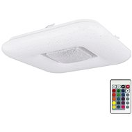 Globo - LED RGB Dimmable Ceiling Light, LED/15W/230V + LED/3W + Remote Control - Ceiling Light