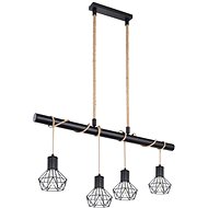 Globo - Chandelier on Cable 4xE27/60W/230V - Chandelier