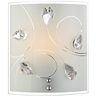 Globo - Crystal Wall Lamp 1xE27/60W/230V - Wall Lamp