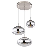 Globo - Chandelier on Cable 3xE27/60W/230V - Chandelier