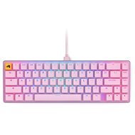 Glorious GMMK 2 Compact Keyboard - Fox Switches, ANSI-Layout, rózsaszín - Gamer billentyűzet