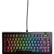 Glorious GMMK 3 Pro 75 % Custom Gaming-Tastatur - Pre-Built, ISO (DE), Fox Switches, schwarz - DE - Gaming-Tastatur