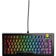 Glorious GMMK 3 Pro HE 75 % Custom Gaming-Tastatur - Pre-Built, ISO (DE), Fox HE Switches, schwarz - - Gaming Keyboard