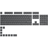 Glorious GPBT Dye Sublimated Keycaps ISO - Black Ash - DE - Replacement Keys