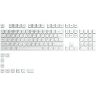 Glorious GPBT Dye Sublimated Keycaps ISO - Arctic White - DE - Replacement Keys