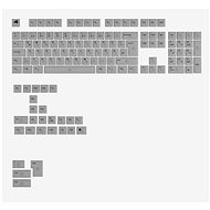 Glorious Polychroma RGB V2 Keycaps ISO - DE - Replacement Keys