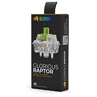 Glorious Raptor Switch, mechanisch, 5-Pin, clicky, MX-Stem, 55g – 36 Pcs - Mechanické spínače