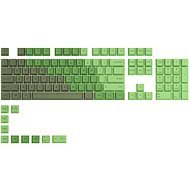 Glorious PC Gaming Race GPBT Keycaps - 114 PBT, ANSI, US-Layout, Olive - Replacement Keys