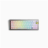 GLORIOUS GMMK 3 PRO HE 65% Prebuilt Wireless Silver - US INTL - Gaming Keyboard