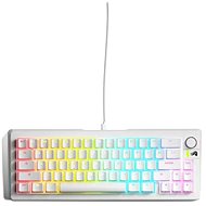 GLORIOUS GMMK 3 65% Prebuilt Wired White - US - Gaming Keyboard