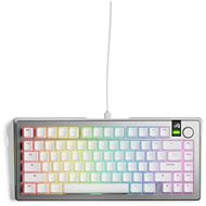 GLORIOUS GMMK 3 PRO 75% Prebuilt Wired Silver - US - Gaming Keyboard