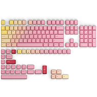 GLORIOUS GPBT Keycaps - Pink Grapefruit - Forge - US - Replacement Keys