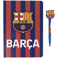 FC Barcelona: Club crest - notepad with pen - Journal
