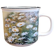 Goba Porcelain Daisy Mug, 450 ml - Mug