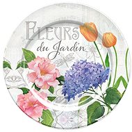 Goba Decorative plate Fleurs du Jardin - Decorative Plate