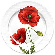 Goba Poppy decorative plate - Decorative Plate