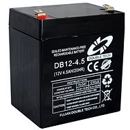 Double Tech Karbantartásmentes ólomakkumulátor DB12-4.5, 12V, 4.5Ah - Szünetmentes táp akkumulátor