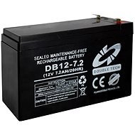 Double Tech Maintenance free lead acid battery DB12-7.2, 12V, 7.2Ah - UPS Batteries
