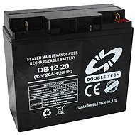 Double Tech Karbantartásmentes ólomakkumulátor DB12-20, 12V, 20Ah - Szünetmentes táp akkumulátor
