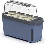 Gusta Garden HARRY HERBS self-watering planter with lid, blue - Flower Box