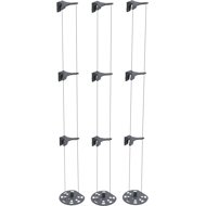 Gusta Garden COCUMBER BUDDY support cable, 3x wall bracket - set of 3 - Plant Support