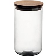 Gusta Food jar 1 l, smoked glass - Storage Jar