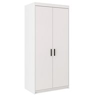 STZ Šatní skříň Alena 2D, bílá - Šatní skříň