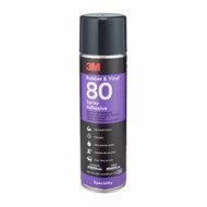 3M spray polychloroprene adhesive for rubber and vinyl 80, yellowish, 500 ml - Glue