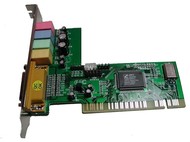 Zvuk. karta CMedia 8738 PCI 4x repro - 