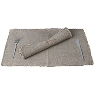H&D Placemats, 35x50 cm, linen, beige - Placemat