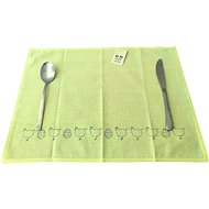 H&D Placemats, Easter print, 35x50 cm, yellow - Placemat