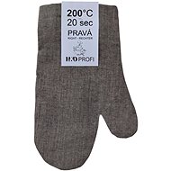 H&D Kitchen glove, beige, 33 × 18 cm - Oven Mitt