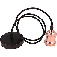 Hadex Bronx Cable with retro sleeve, copper - Chandelier