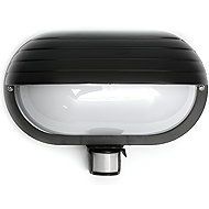 Hadex Rio Outdoor wall lamp with sensor 1 × E27 / 60 W / 230 V / IP44, black - Wall Lamp