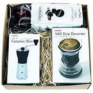 Hario Dripper + Hario Slim Grinder + Intenso Coffee - Gift Set