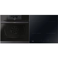 HAIER HWO60SM5F8BH + HAIER HAIPSJ64MC - Oven & Cooktop Set