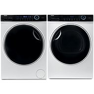 HAIER HW120-B14979-S + HAIER HD100-A2979-S - Washer Dryer Set