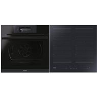 HAIER HWO60SM6T5BH + HAIER HA2MTSJ68MC - Oven & Cooktop Set