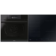 HAIER HWO60SM6T5BH + HAIER HAFRSJ64MC - Oven & Cooktop Set