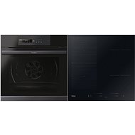 HAIER HWO60SM5B5BH + HAIER HAFRSJ64MC - Oven & Cooktop Set