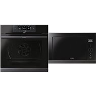 HAIER HWO60SM5F8BH + HAIER HOR38GF5T - Built-in Oven & Microwave Set