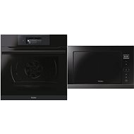 HAIER HWO60SM6T5BH + HAIER HOR38GF5T - Built-in Oven & Microwave Set