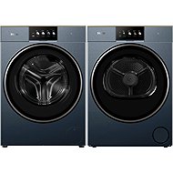 HAIER HW100BD14L8GNU1S Couture Care Collection 11 + HD90-BQL8GNU1-S Couture Care Collection 11 - Washer Dryer Set