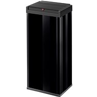 Hailo High-capacity Waste Box Rectangular 52l Black lacquer - Rubbish Bin