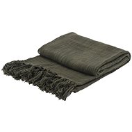 H&L Cotton bedspread 130x170cm, green - Bed Cover