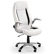 HALMAR Saturn, white / black - Office Armchair